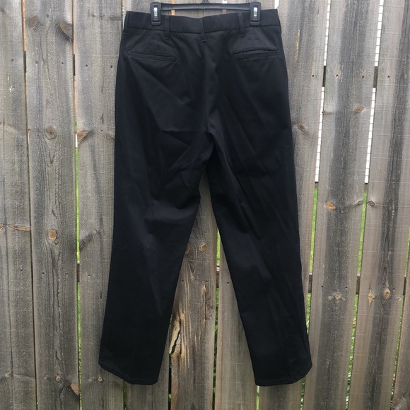 Haggar Men’s Black Dress Slacks - Picture 2 of 5